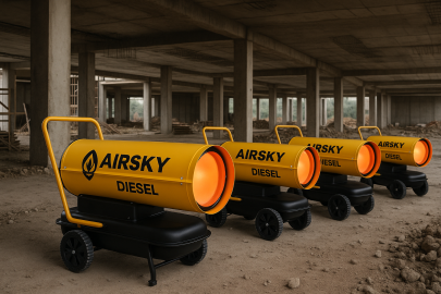 AIRSKY AE55 Bacasız Mazotlu Isıtıcı – Isımak Tip