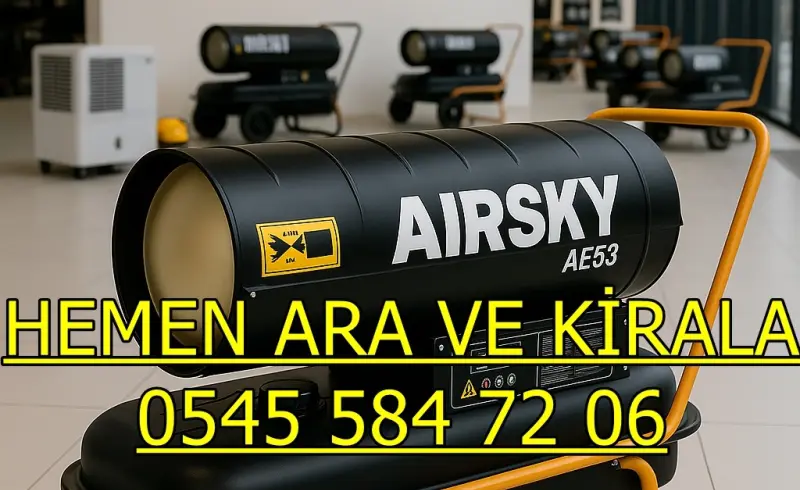 Bilecik ve Bozüyük Kiralık Mazotlu Isıtıcı Elektrikli Isımak