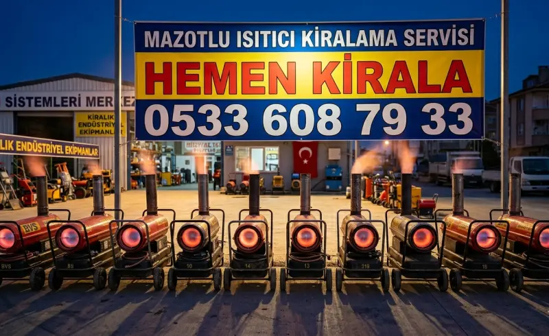 Denizli Mazotlu Isıtıcı Isımak Kiralık - Kurumsal Satış Kiralama ve Sevkiyat