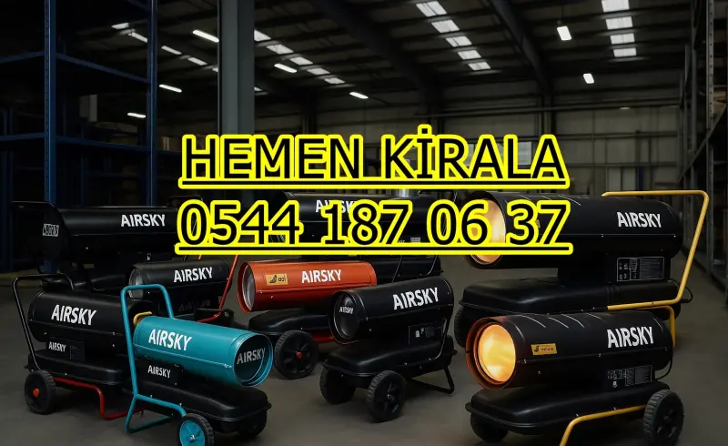 Muğla ve Bodrum Kiralık Mazotlu Isıtıcı Elektrikli Isımak