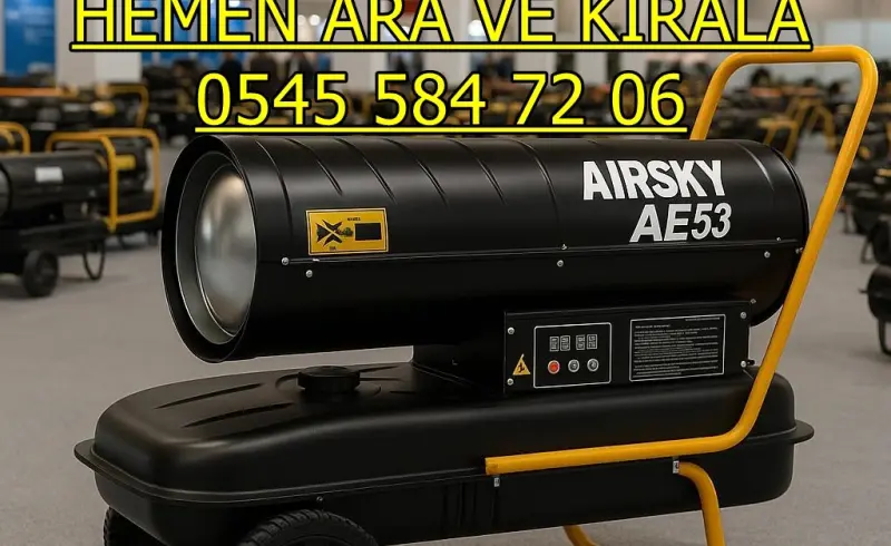 Tekirdağ ve Süleymanpaşa Kiralık Mazotlu Isıtıcı Elektrikli Isımak